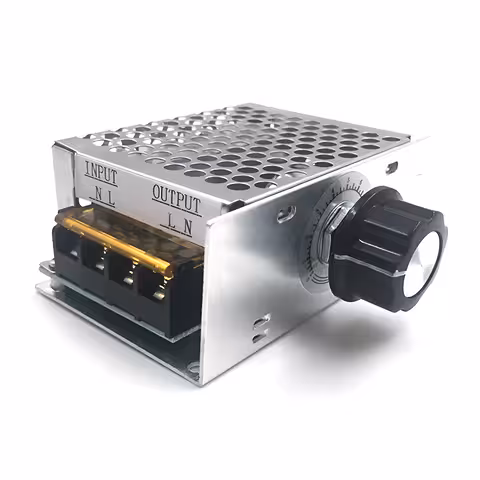 Μετατροπέας Τάσης 220V AC 4000W – Ρυθμιστής Στροφών Ηλεκτροκινητήρα για Γωνιακό Τροχό, Απορροφητήρα, Ανεμιστήρα