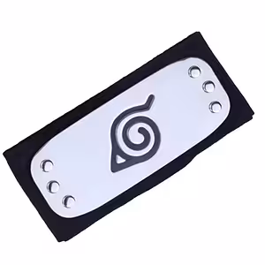 Αυθεντική Μπαντάνα Naruto Headband Φύλλο Κονοχά – Αξεσουάρ Cosplay Ninja