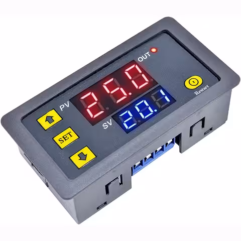 Προγραμματιζόμενο Ρελέ Χρόνου 220V | Ψηφιακό Module Χρονοδιακόπτη με Ρυθμιζόμενο Διάστημα