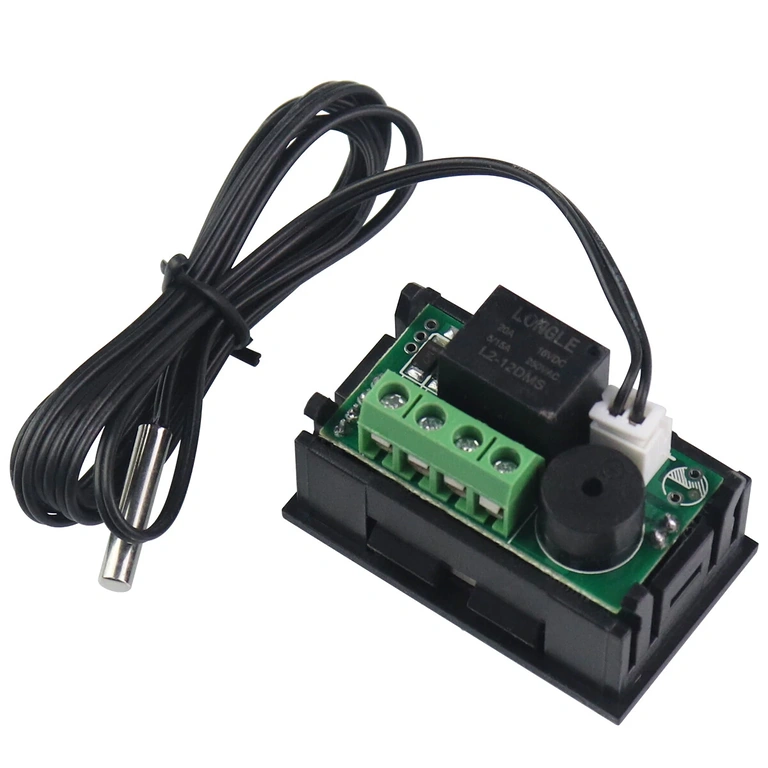 Θερμοστάτης με ρελέ για έλεγχο θέρμανσης και ψύξης 12V