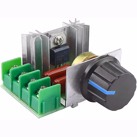 Μετατροπέας Τάσης 220V Dimmer | Ρυθμιστής Στροφών Ηλεκτροκινητήρα 2000W AC