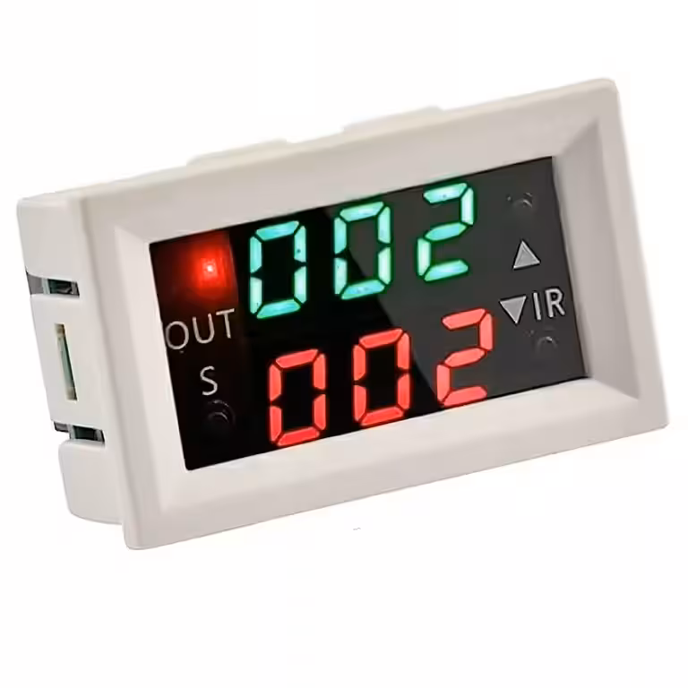 Προγραμματιζόμενο Ρελέ Χρονοδιακόπτη 12V με Ψηφιακή Οθόνη – Ρυθμιζόμενος Timer με Καθυστέρηση, Loop και Διπλό Χρόνο
