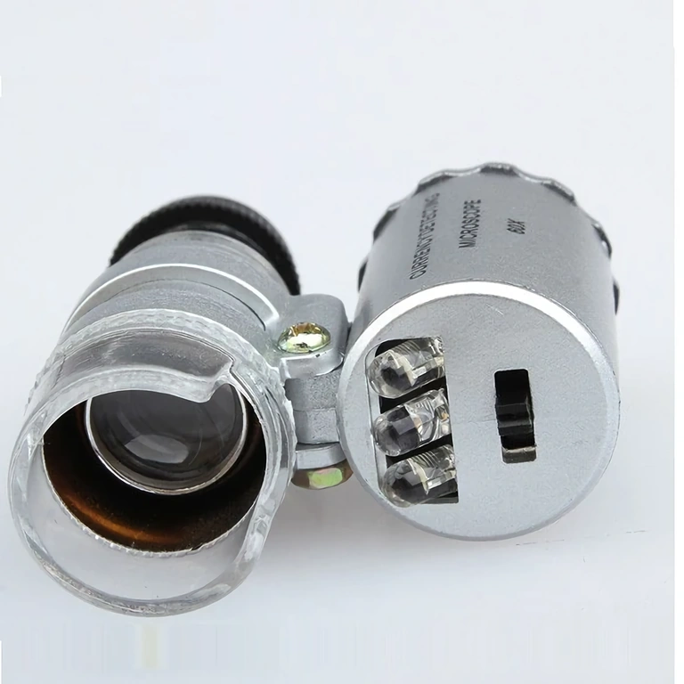 Μεγεθυντικός φακός μικροσκοπίου ιδανικός για έλεγχο ρολογιών με LED φωτισμό