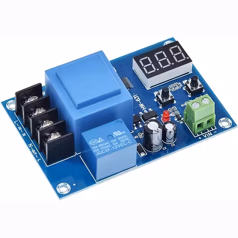 Module Φόρτισης Μπαταριών XH-M602, Ρυθμιζόμενος Ελεγκτής Τάσης 3.7V–120V για 12V, 24V, 48V Αυτοκίνητο, Φωτοβολταϊκά και UPS