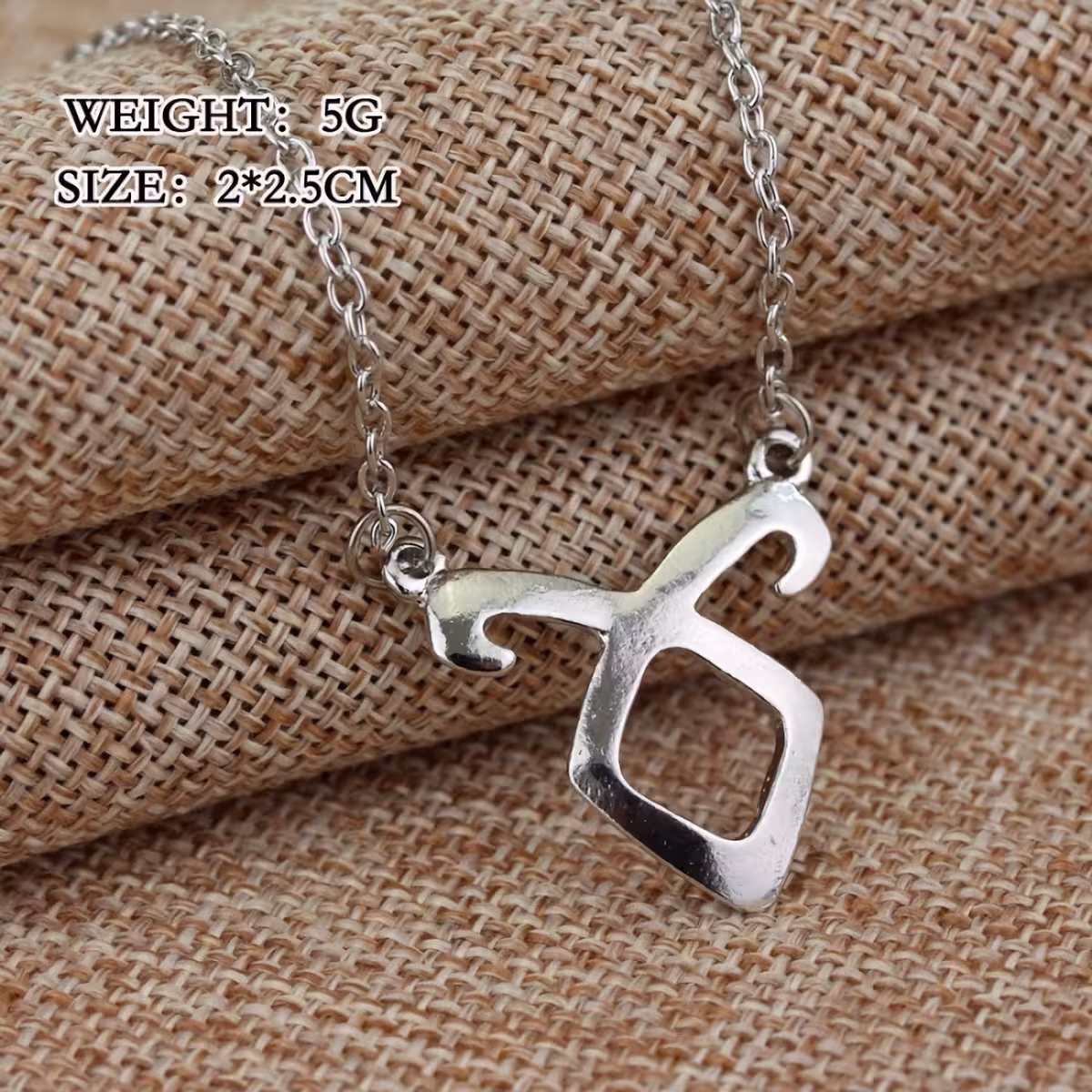 Ασημένιο φανταστικό κόσμημα εμπνευσμένο από Shadowhunters και City of Bones