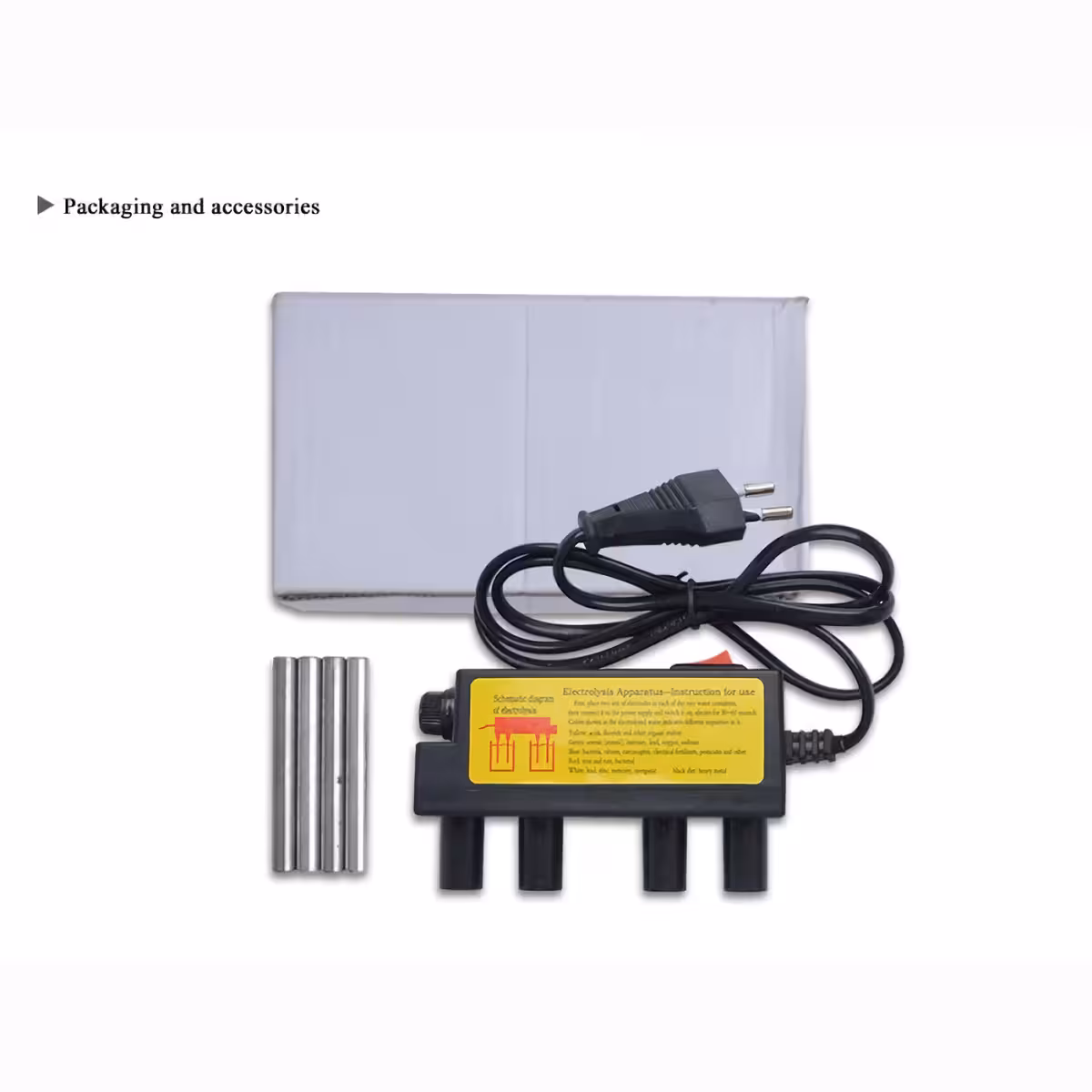 Συσκευή για οπτική συγκριτική ανάλυση νερού