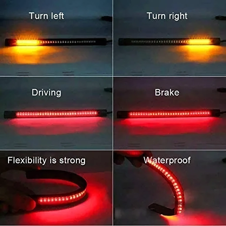 Συνδυασμένο φως φρένου και σήματος σε εύκαμπτη ταινία