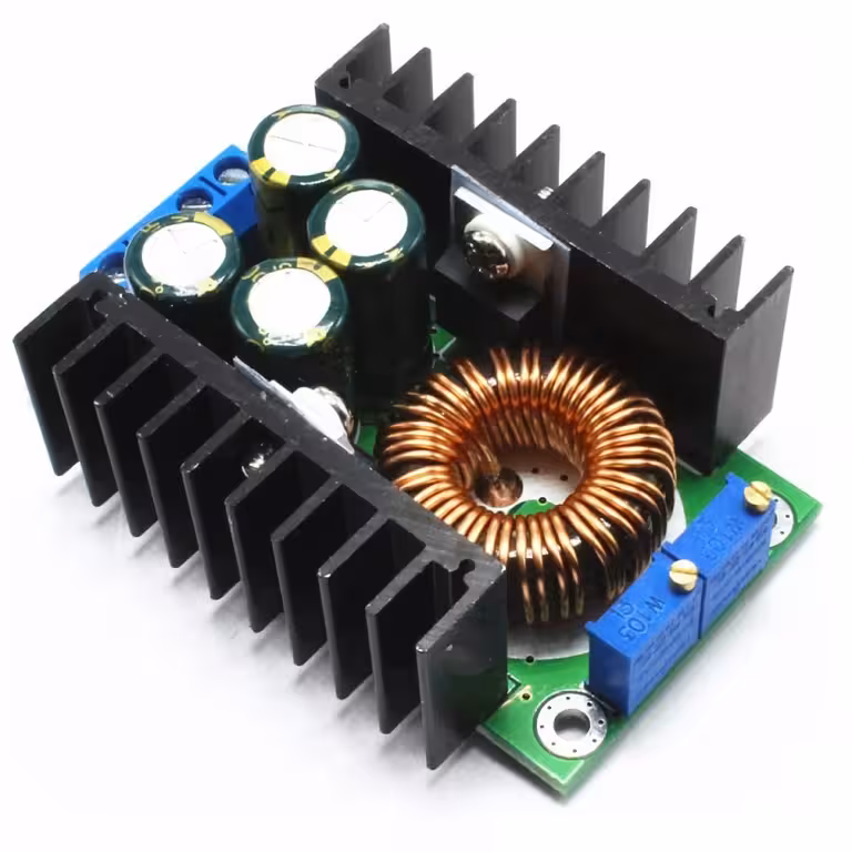 Ρυθμιζόμενο DC-DC Step Down 5-40V 9A – Ισχυρό Module Μείωσης Τάσης
