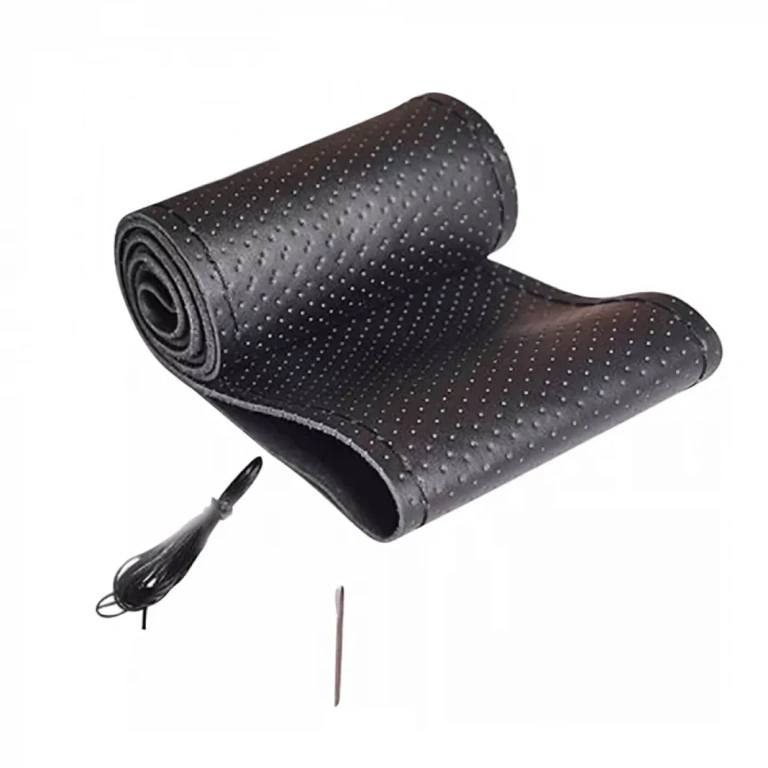 Καθολική θήκη από φυσικό δέρμα για τιμόνια αυτοκινήτου