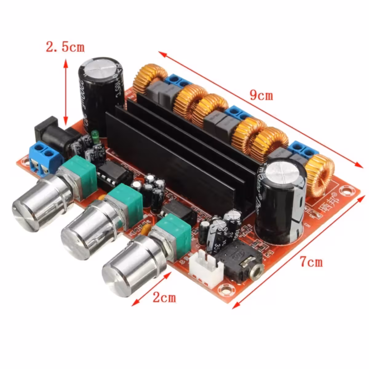 Κοντινή λήψη κουμπιών έντασης και ήχου στο XH-M139