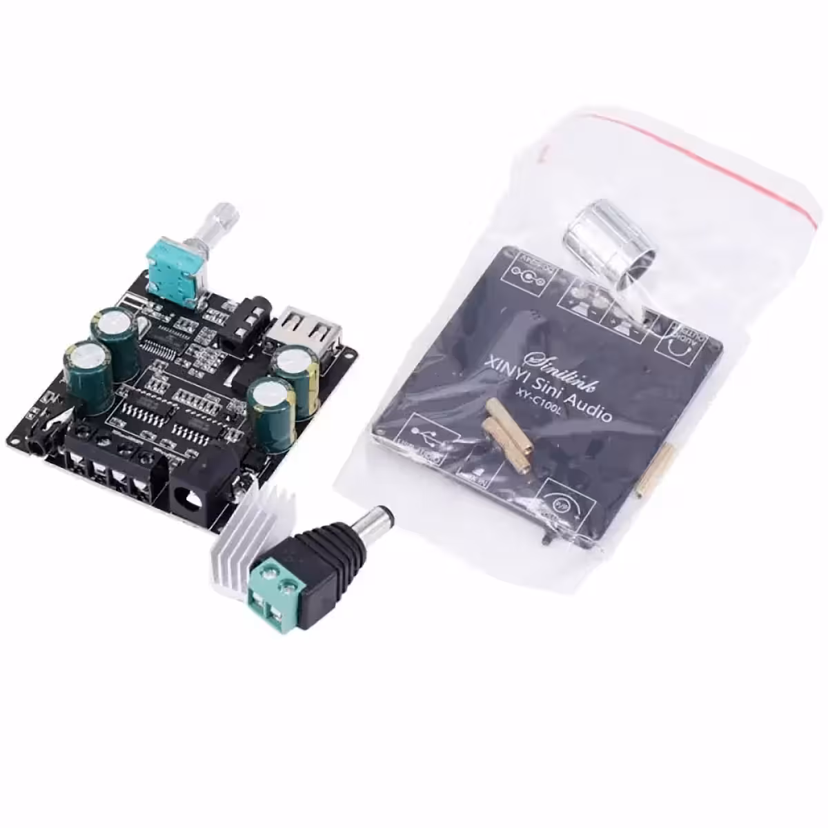 Μίνι ενισχυτής Class D με αποτελεσματική ψύξη και Bluetooth