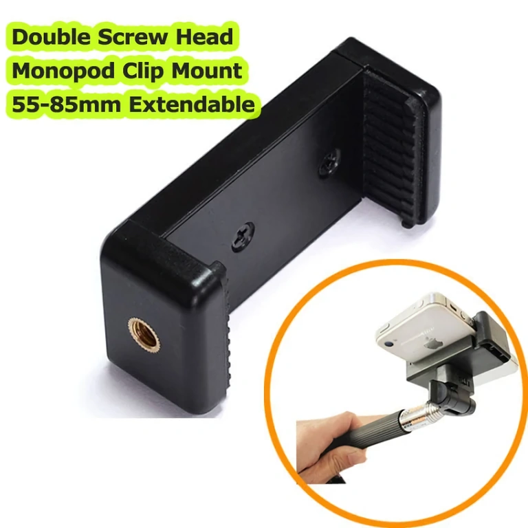 Καθολική βάση clip για κινητό Καθολικός σφιγκτήρας για στήριξη smartphone σε τρίποδο