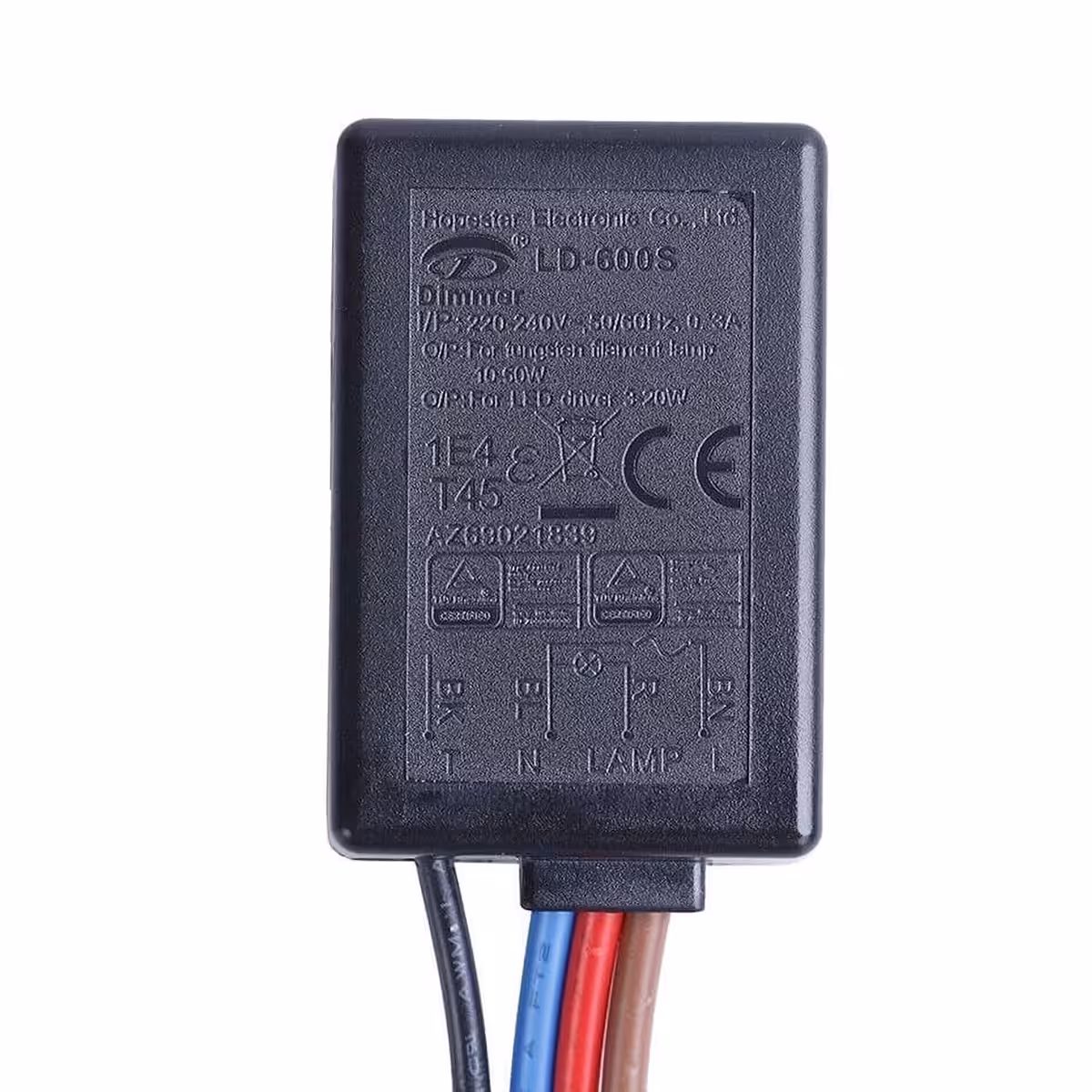 Κοντινή όψη μονάδας dimmer LD-600S για LED ή πυρακτώσεως