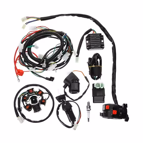 Ολοκληρωμένο Ηλεκτρικό Σύστημα ATV Cross GY6 125cc / 150cc – Kit Καλωδίωσης + Στοιχεία Εκκίνησης
