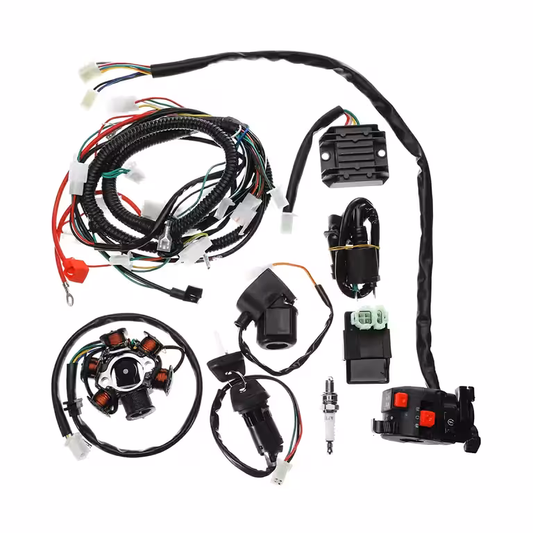 Ολοκληρωμένο Ηλεκτρικό Σύστημα ATV Cross GY6 125cc / 150cc – Kit Καλωδίωσης + Στοιχεία Εκκίνησης