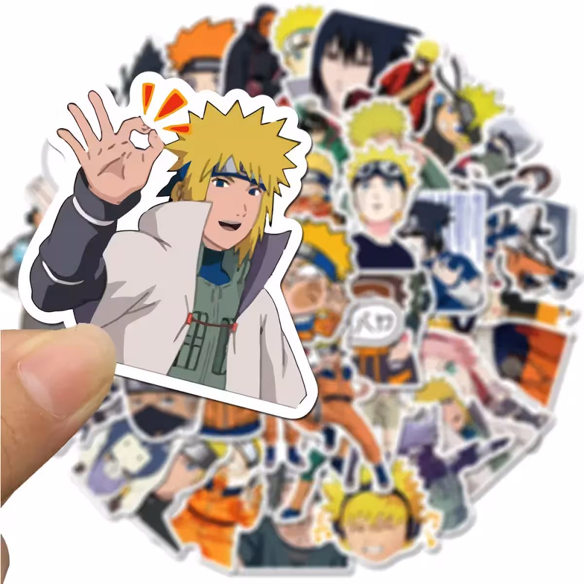 Αστεία αυτοκόλλητα με χαρακτήρες από Naruto Shippuden