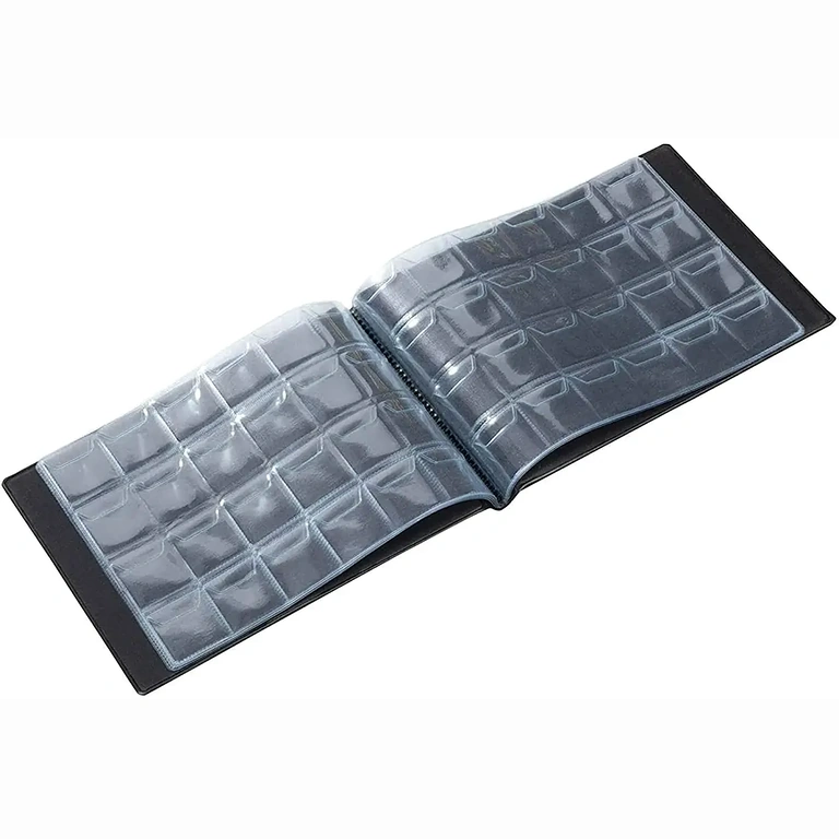 Μεγάλο κλασέρ για νομίσματα, διαστάσεις 3x3 cm ανά θήκη