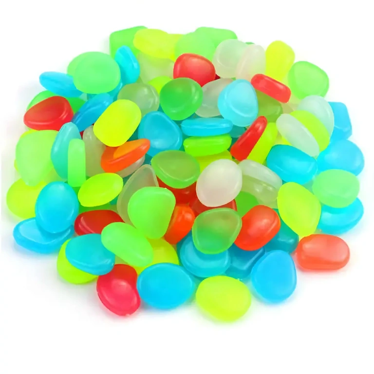 Διακοσμητικές φωσφοριζόμενες πέτρες για διαμορφώσεις χώρου