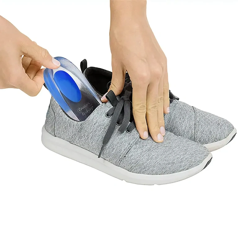 Ορθοπεδικά σιλικονούχα πέλματα για παπούτσια Ορθοπεδική στήριξη πτέρνας, μαλακή, ιδανική για πόνο ποδιών