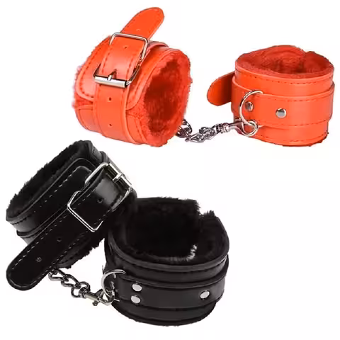 BDSM Χειροπέδες με Αλυσίδα και Μαλακό Πούπουλο – Άνετα και Επαγγελματικά Ερωτικά Αξεσουάρ