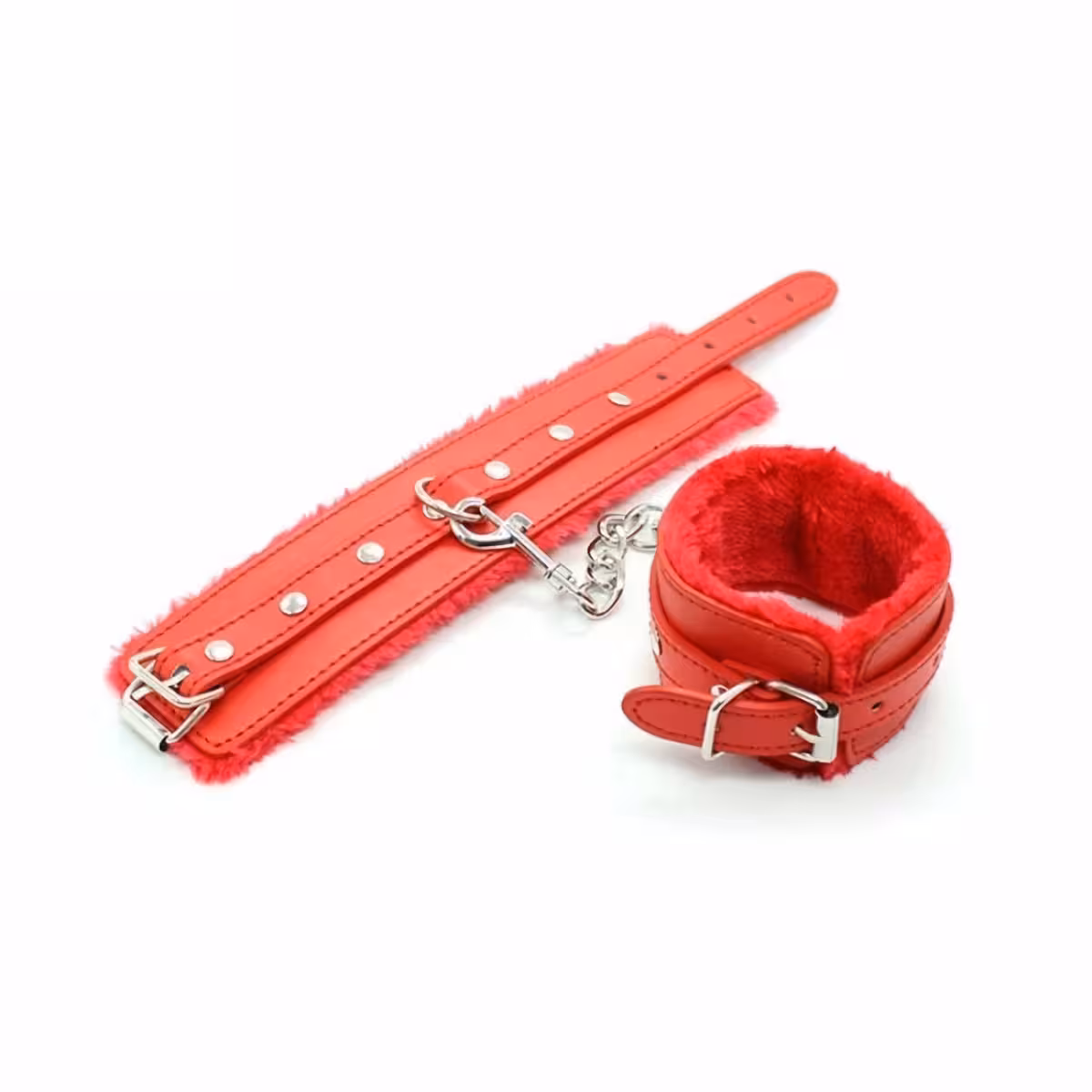 Σετ μαλακές και κομψές χειροπέδες για παθιασμένες βραδιές