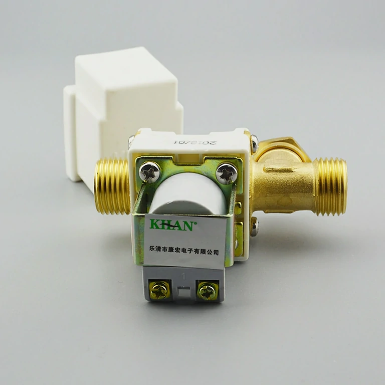 Ηλεκτρομαγνητική βαλβίδα 12V ½ ίντσα κανονικά κλειστή Ηλεκτροβαλβίδα 12V, αφαιρούμενο φίλτρο, προστασία πλαστικού, για νερό και αέρα