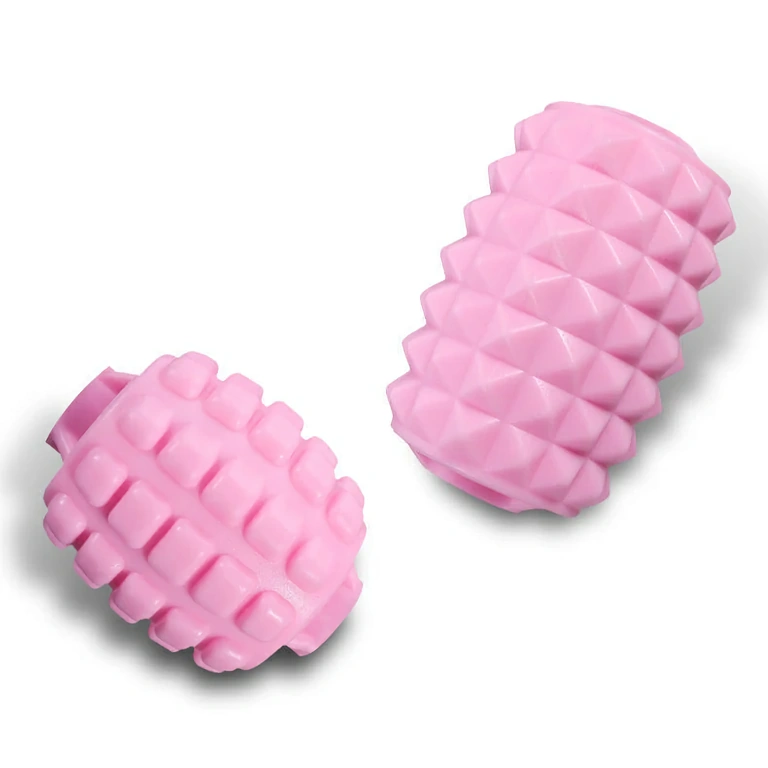 Εργονομικό χειροκίνητο μασάζ με 5 ρολά Εργονομική συσκευή μασάζ με σιλικονούχα ρολά για πλήρες μασάζ