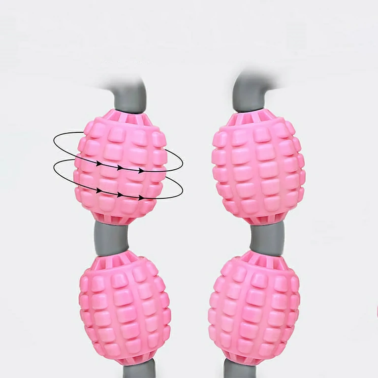 Συσκευή μασάζ κατά της κυτταρίτιδας για σφριγηλή επιδερμίδα Χειροκίνητη αντικυτταριτική συσκευή με 5 ρολά για σφριγηλό δέρμα