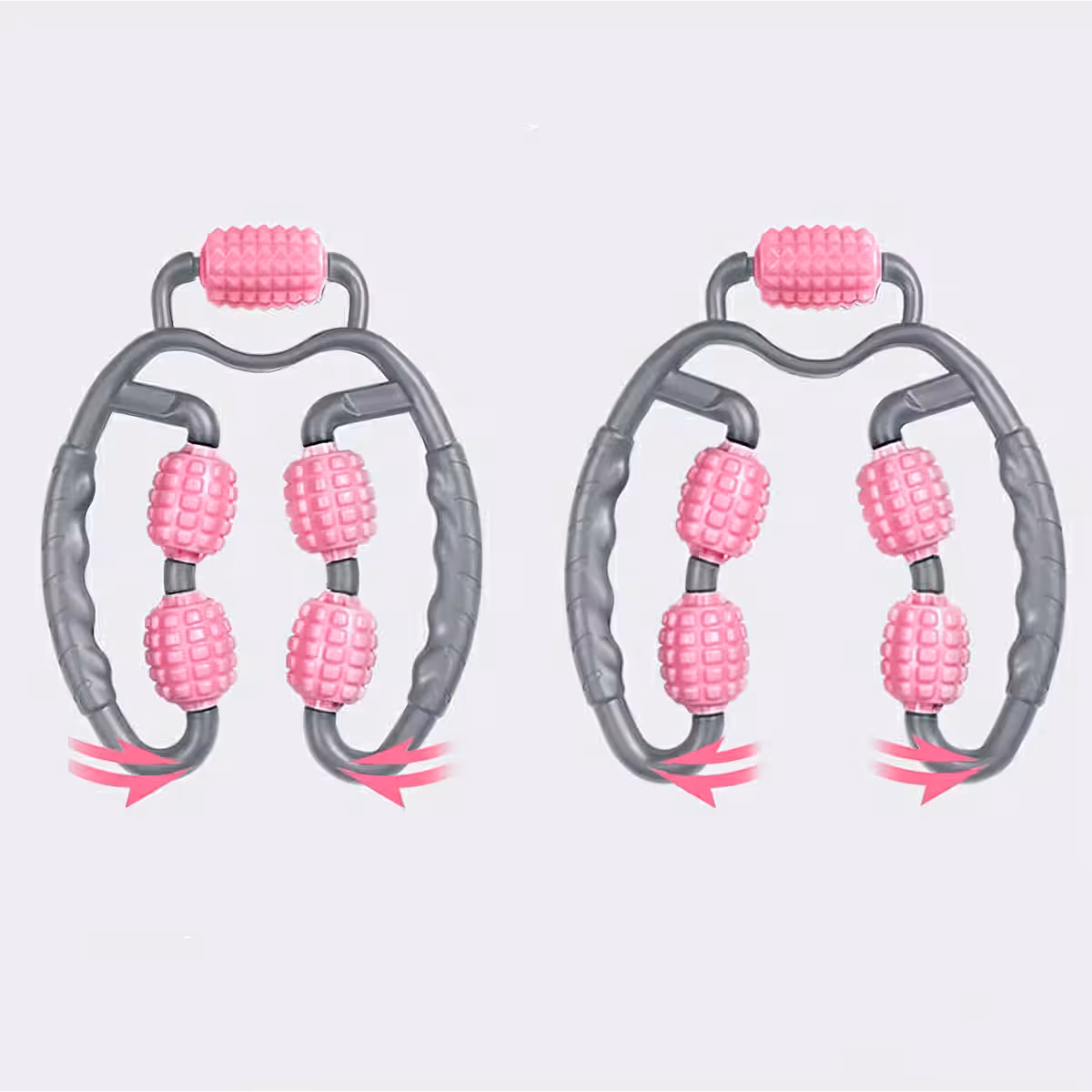 Χαλαρωτικό μασάζ μυών, πολλαπλές ζώνες με σιλικονούχα ρολά