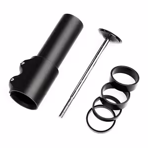 Ανυψωτής Τιμονιού Ποδηλάτου 28.6 mm – Προσαρμογέας Ανύψωσης Τιμονιού, Ρυθμιζόμενο Προέκταση Αλουμινίου