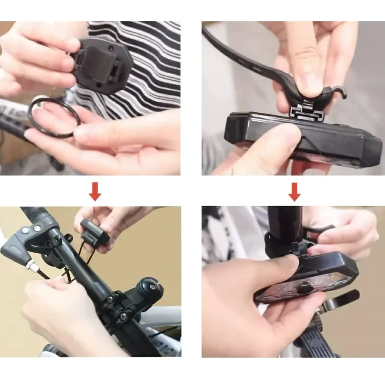 Πίσω φως ποδηλάτου με τηλεχειριστήριο