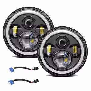 Στρογγυλό LED Φανάρι 7 inch για Jeep Wrangler, Suzuki Samurai, Nissan Patrol – Ισχυρός Φωτισμός Αυτοκινήτου και Moto