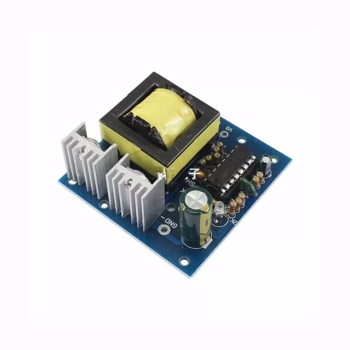 Απλός μετατροπέας 12V–220V με τετραγωνικό κύμα