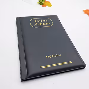 Άλμπουμ Συλλογής Νομισμάτων – Κλασέρ 150 Θέσεων για Νομισματοκομία, Γραμματόσημα, Τόκεν