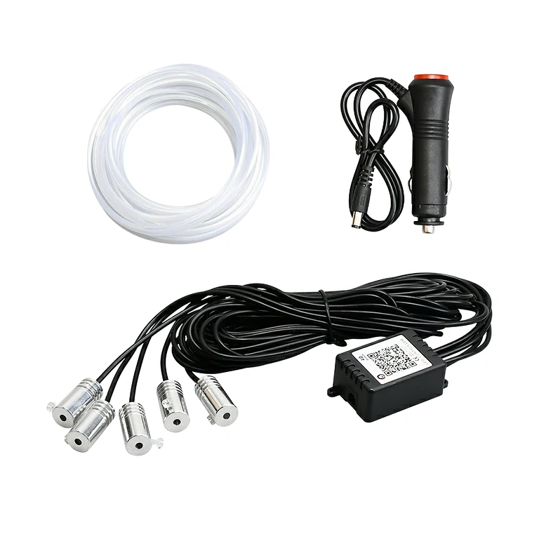 Ευέλικτο RGB neon καλώδιο για περιβάλλον αυτοκινήτου