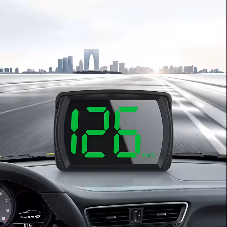 Ψηφιακό Ταχύμετρο GPS Universal για Auto και ATV με LED Οθόνη και Τροφοδοσία USB