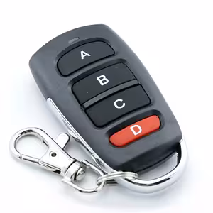 Επιπλέον Τηλεχειριστήριο 433MHz για Ρελέ 4 Καναλιών – Κωδικός 1527 / 2262, Απόσταση 50m