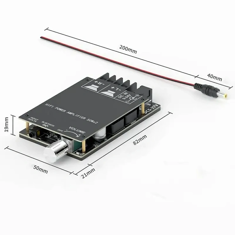 Συμπαγής ψηφιακός στερεοφωνικός ενισχυτής Hi-Fi 2x50W
