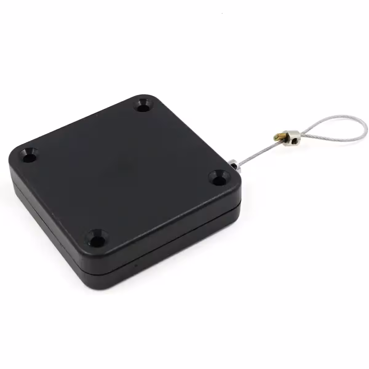 Σύστημα κλεισίματος πόρτας από ABS και ανοξείδωτο ατσάλι, μαύρο χρώμα