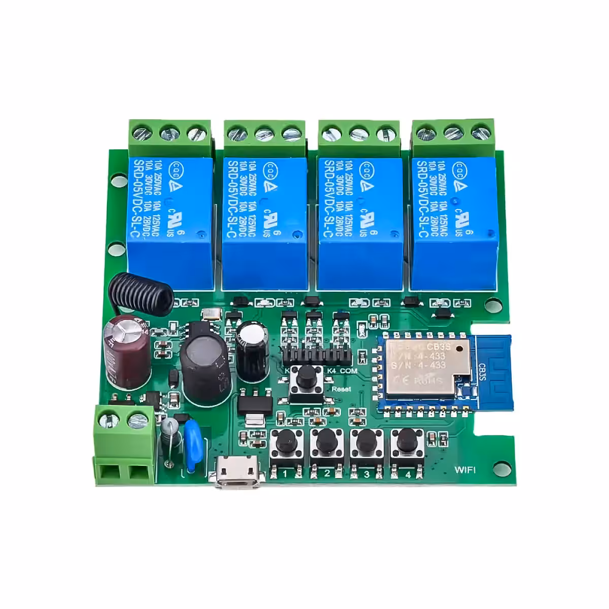 Παράδειγμα εφαρμογής: απομακρυσμένος έλεγχος θυρών πρόσβασης ή γκαράζ