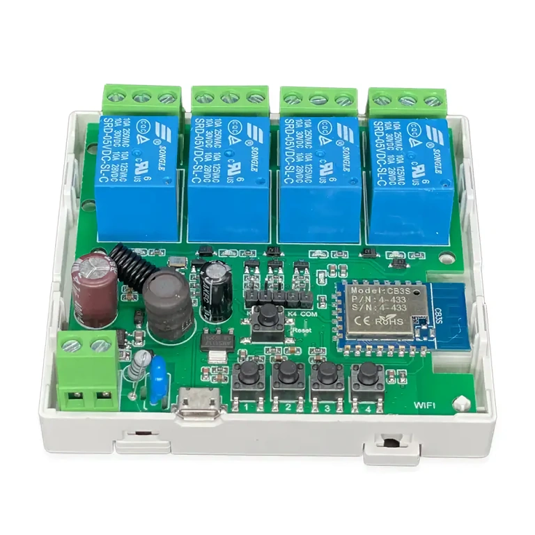 Ρελέ Tuya WiFi με υποστήριξη RF 433MHz Ασύρματο ρελέ module συμβατό RF 433MHz, απομακρυσμένος έλεγχος μέσω εφαρμογής