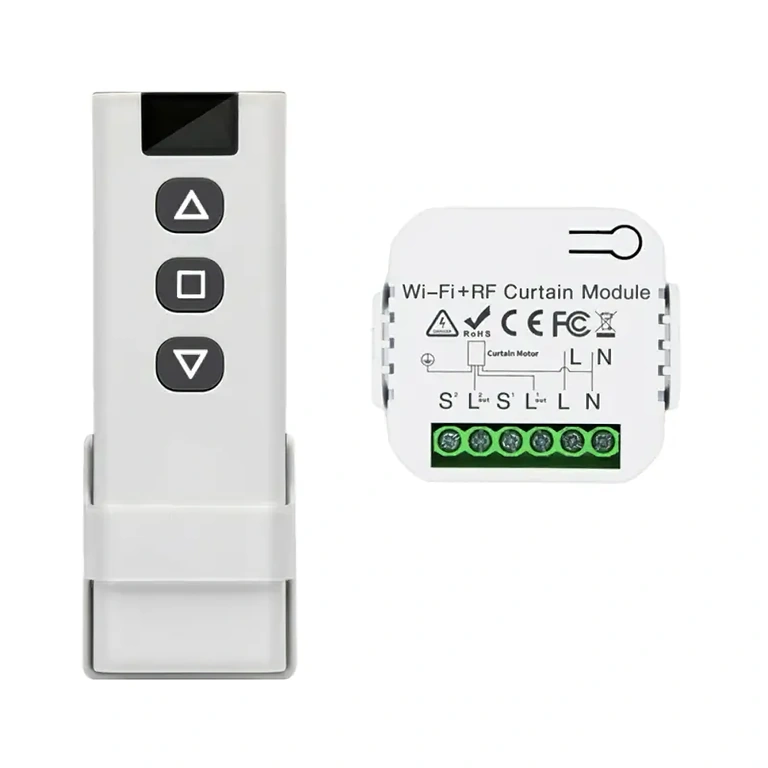 Μπροστινή όψη ασύρματου Tuya module για έξυπνο έλεγχο