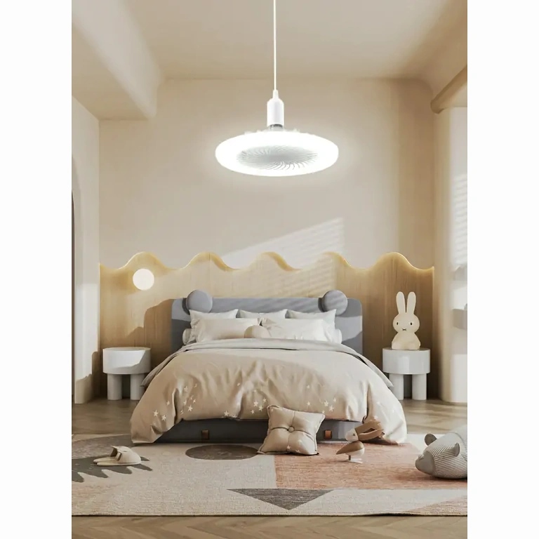 Έξυπνος ανεμιστήρας με φως για δωμάτιο Ανεμιστήρας οροφής με ρυθμιζόμενο φωτισμό και έξυπνη λειτουργία