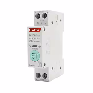 Μονοφασικός Ηλεκτρικός Μετρητής WiFi με Προστασία Υπερτάσης και Παρακολούθηση Κατανάλωσης