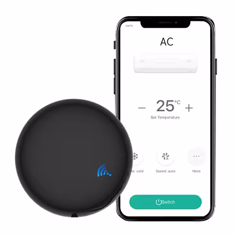 Universal Smart Τηλεχειριστήριο IR WiFi Tuya για Έλεγχο TV, AC και Συσκευών IR