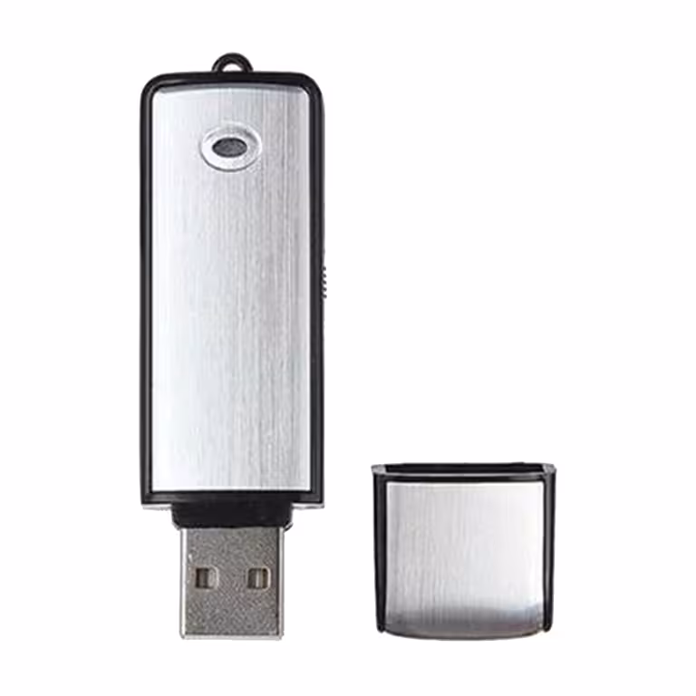 USB Stick / Ψηφιακό Audio Recorder 16GB με Ευαίσθητο Μικρόφωνο και Επαναφορτιζόμενη Μπαταρία – 160 Ώρες Καταγραφής