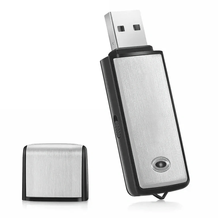 USB stick με κατασκοπευτικό μικρόφωνο και μνήμη 16GB για διακριτικές ηχογραφήσεις