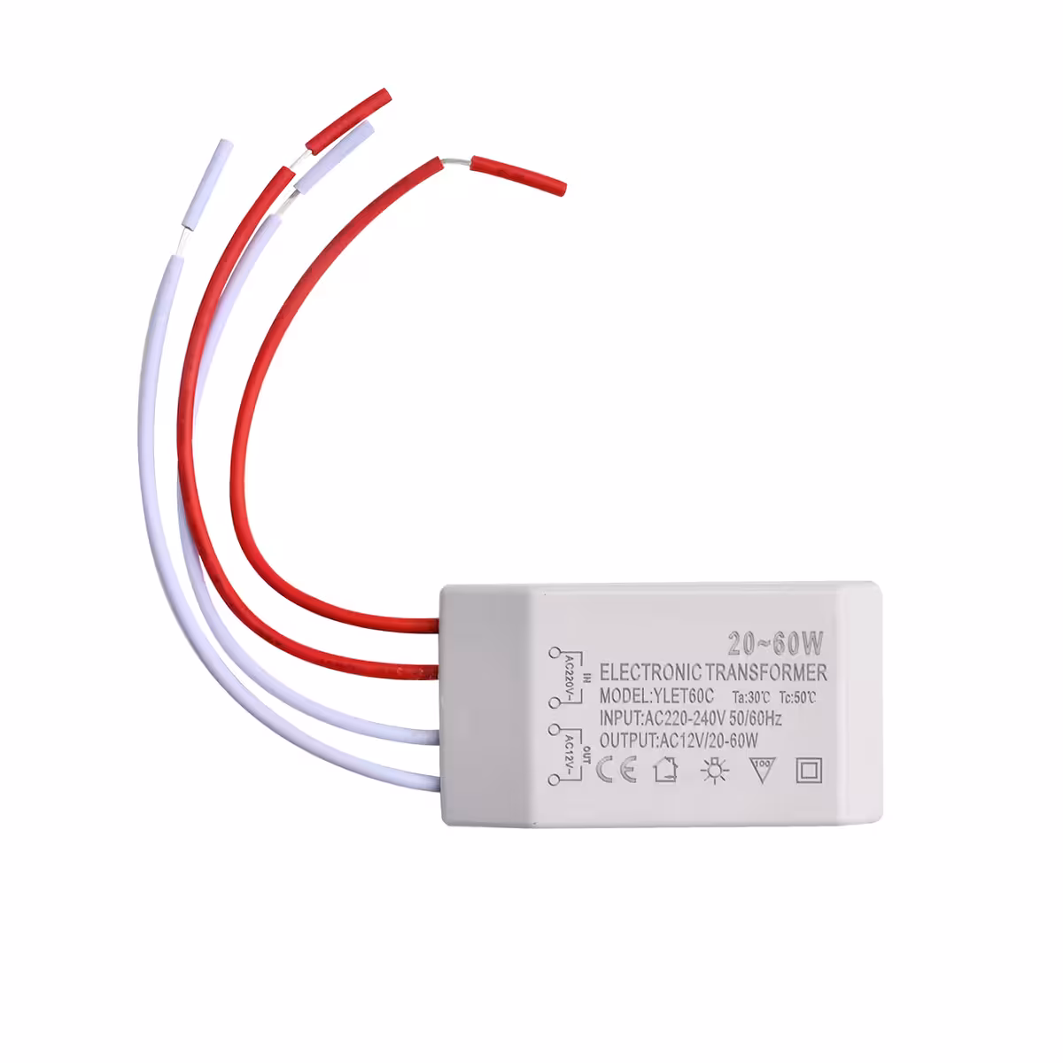 Μετασχηματιστής αφιερωμένος για τροφοδοσία λαμπτήρων αλογόνου 12V