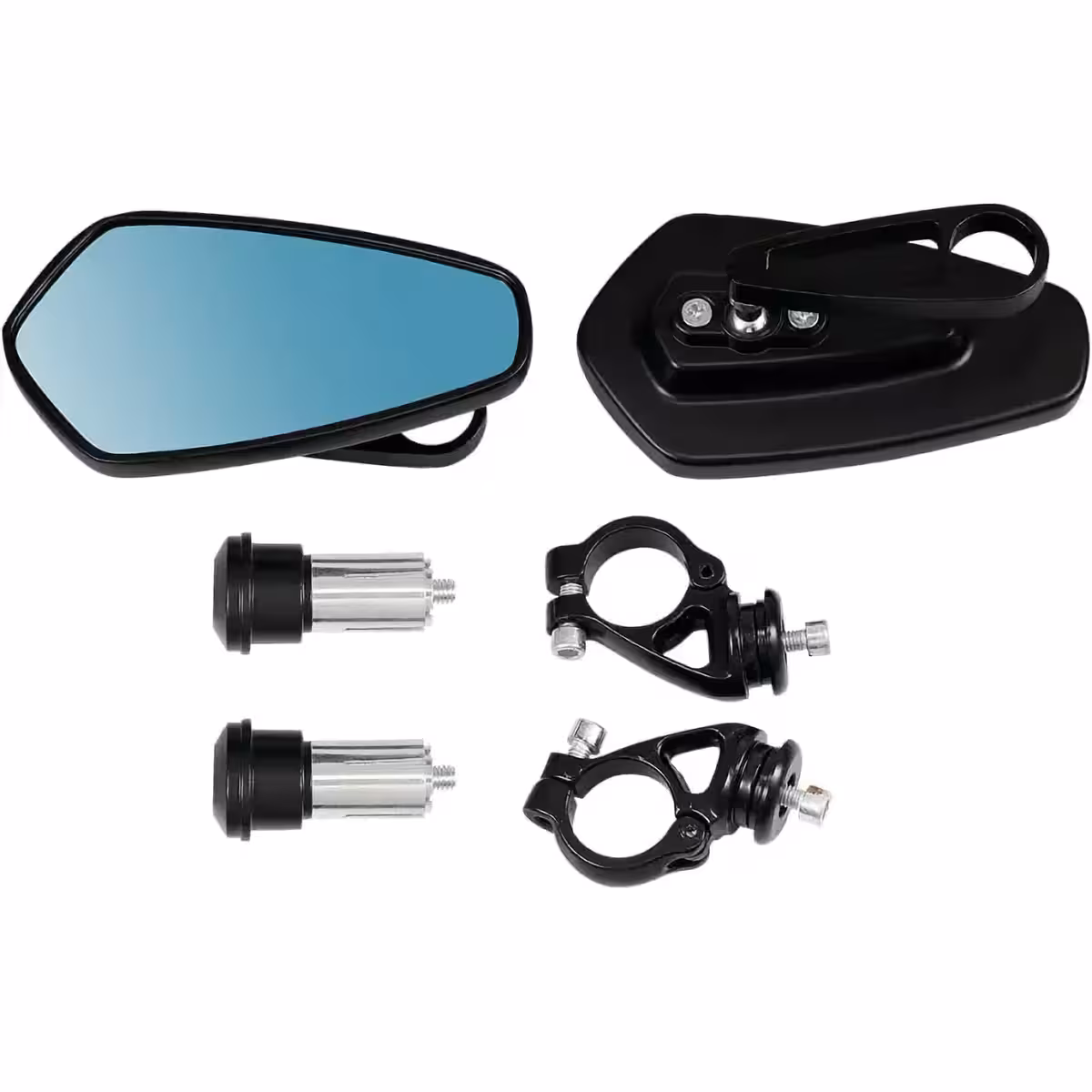 Καθρέφτες με μπλε γυαλί, αντιθαμβωτικοί, για ποδήλατα