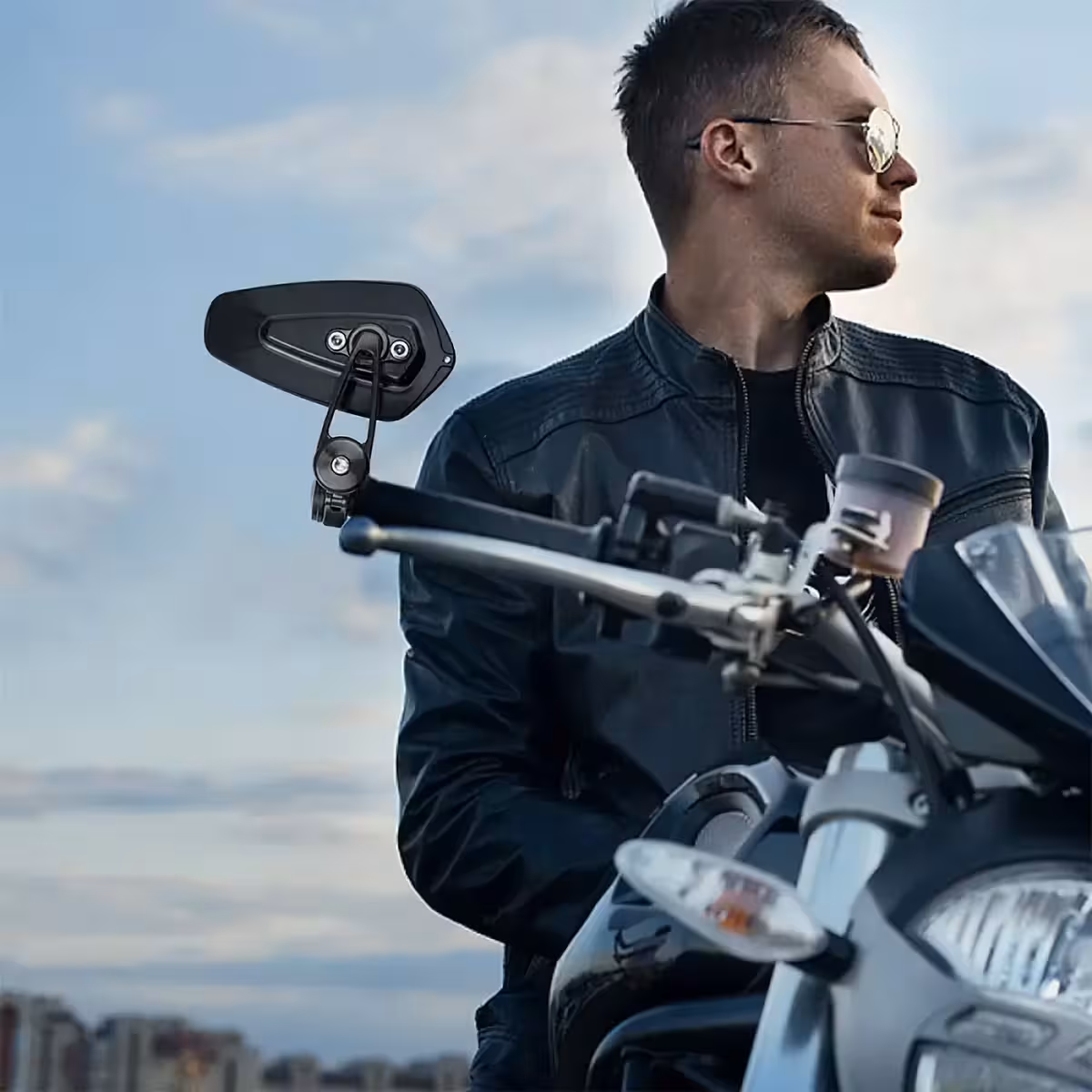 Universal CNC αλουμινένιοι καθρέφτες για μοτοσικλέτες